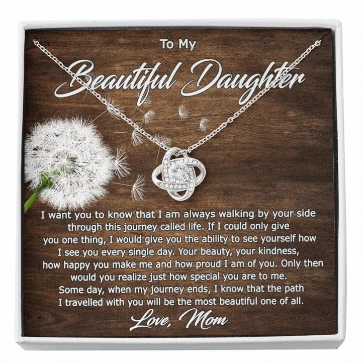 Affordable Glamour – Premium Jewelry At Special Prices To My Daughter Necklace Gift I want you to know that I am always walking by your side through this journey called life