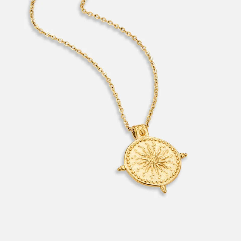 Summer Solstice Gold Necklace