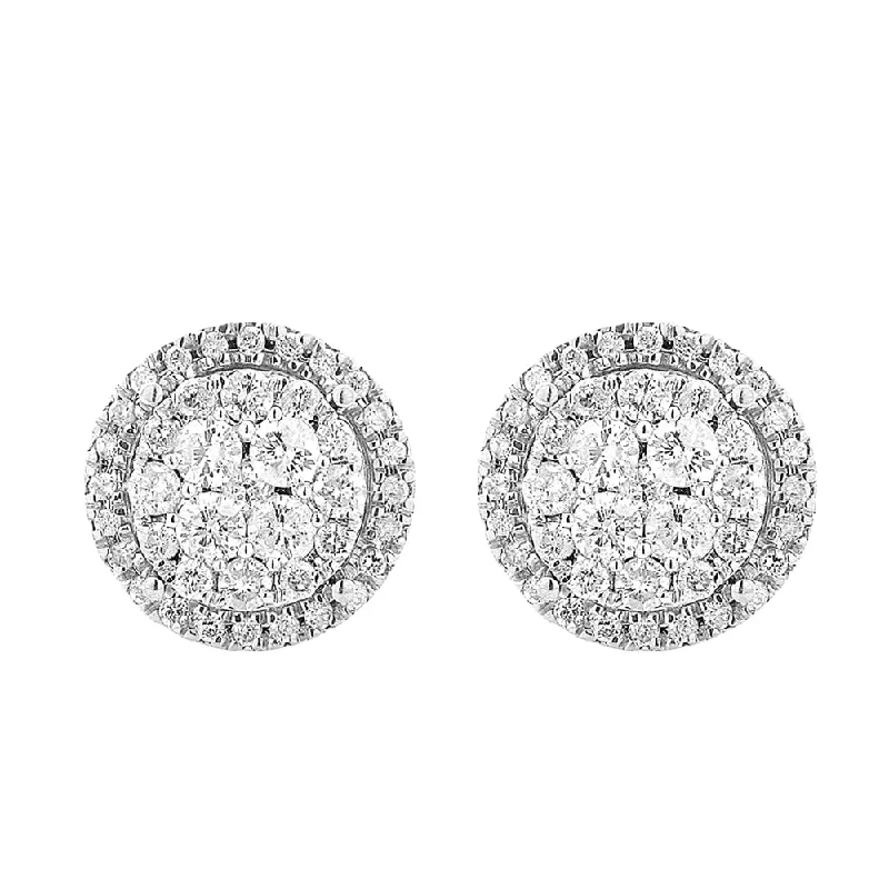 Exclusive Jewelry Sale – Grab Timeless Pieces Now 9ct Yellow Gold Stud Earrings With 1 Carat Of Diamonds