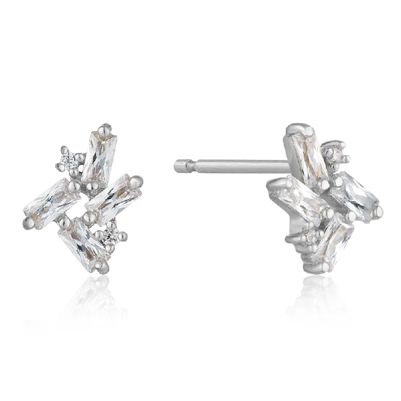 Elegant Jewelry Pieces At Unbelievable Prices Ania Haie Sterling Silver Glow Getter Cluster Stud Earrings