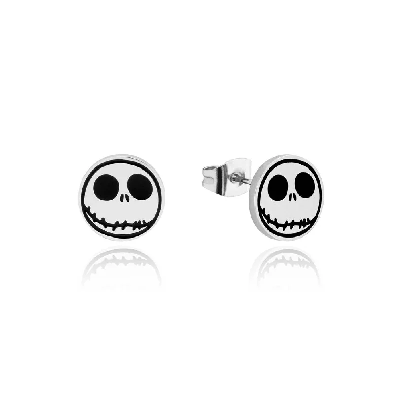 Elegant Jewelry Styles At Budget-Friendly Prices Disney Stainless Steel Jack Skellington Stud Earrings