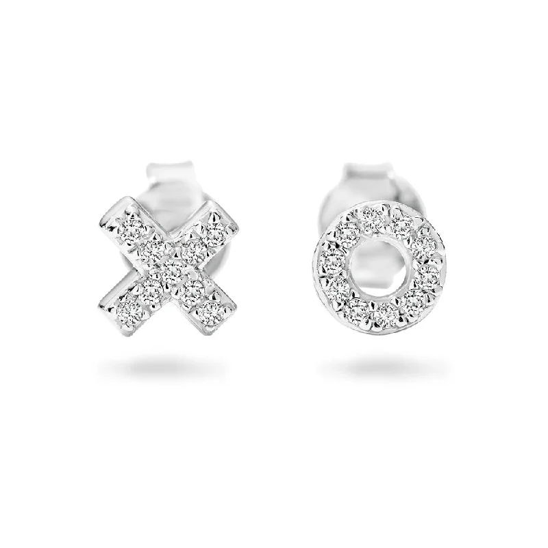 Exclusive Gemstone Jewelry Markdowns – Shop Now Georgini Kiss and Hug Zirconia Stud Earrings