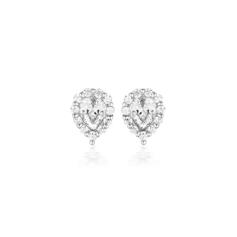 Jewelry Sale Bonanza – Grab Your Sparkle Now Georgini Sterling Silver Sirconia Monaco Stud Earrings