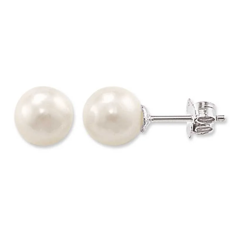 Accessorize For Less – Luxury Jewelry At Affordable Prices Thomas Sabo White Fresh Water Pearl Medium Stud Earrings