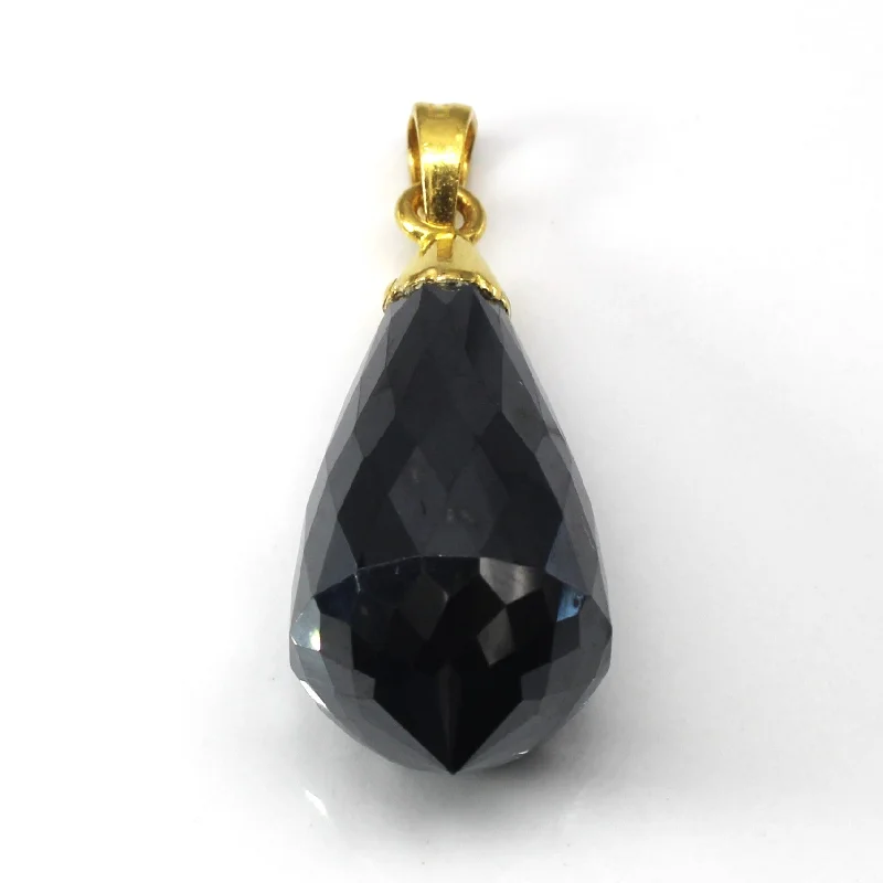 Hematite Drop Pendant | 94.00ct |