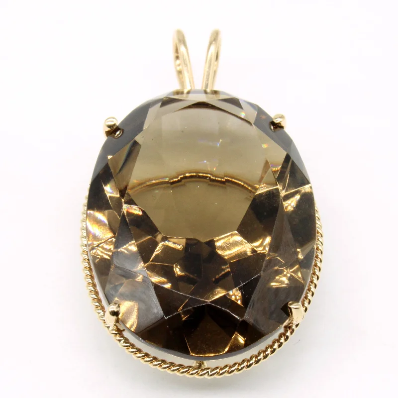 Large Smoky Quartz Pendant | 70.00ct |