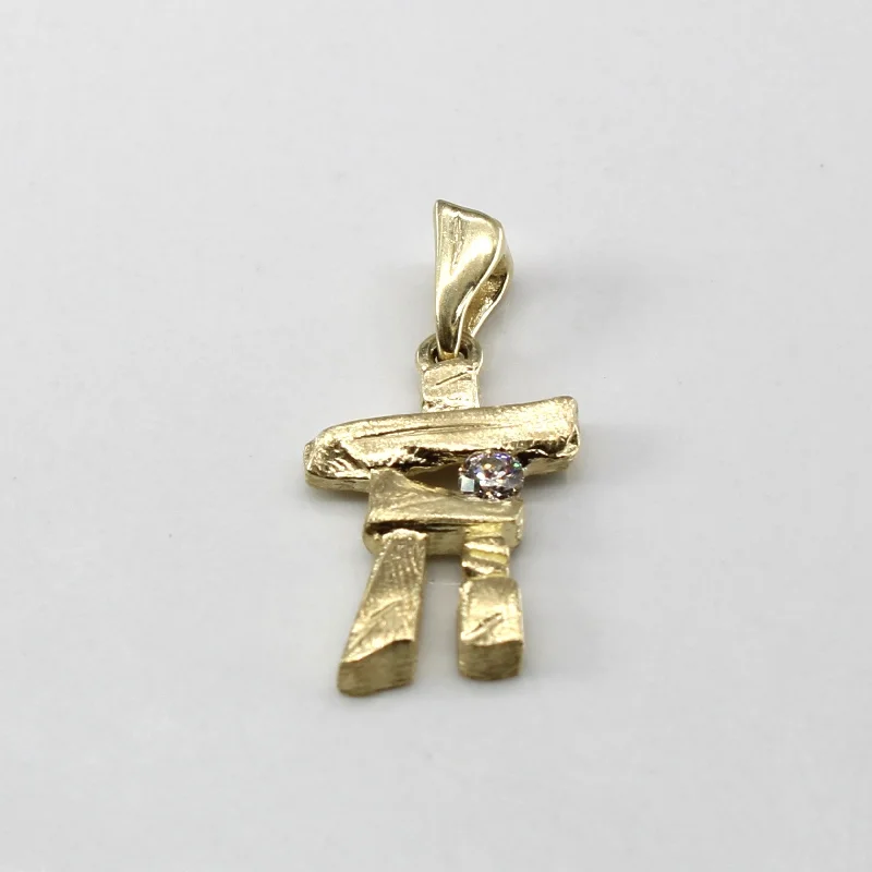 Inukshuk Diamond Pendant | 0.05ct |