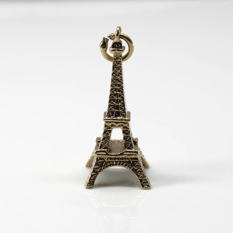 Yellow Gold Eifel Tower Pendant